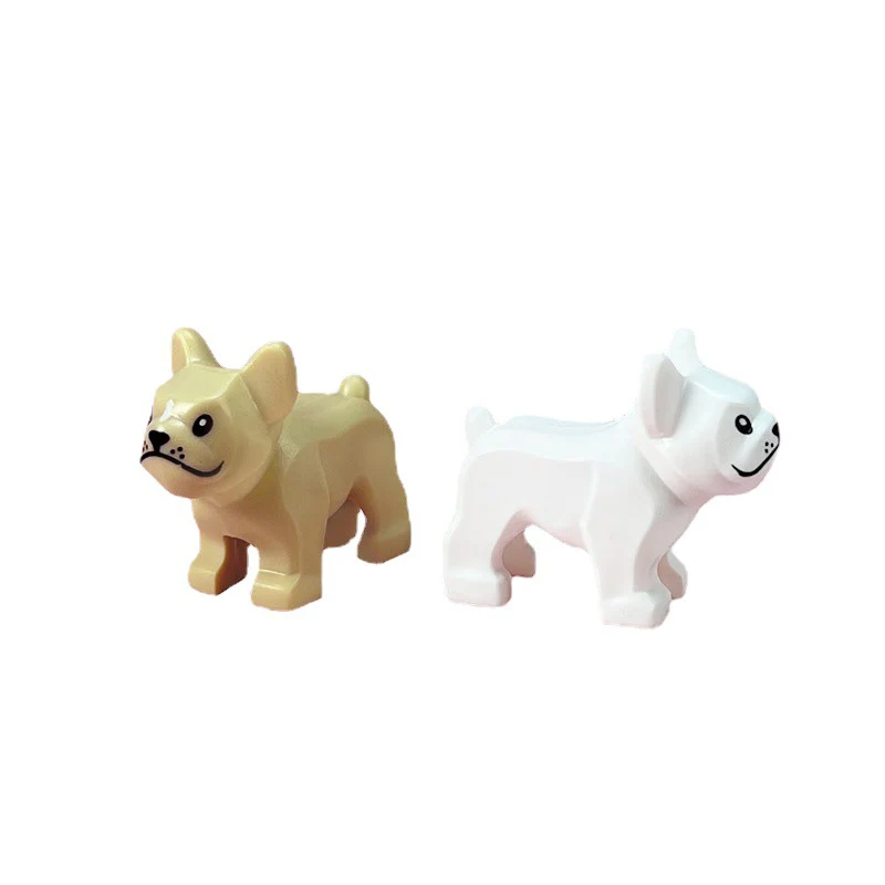 2pcs 29602 puppy bulldog animal - Image 3