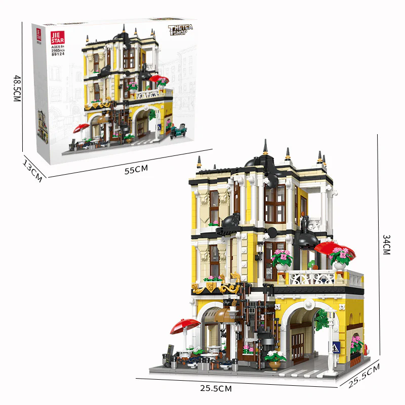 2985PCS JIESTAR 89124 The Tea Shop - Image 4