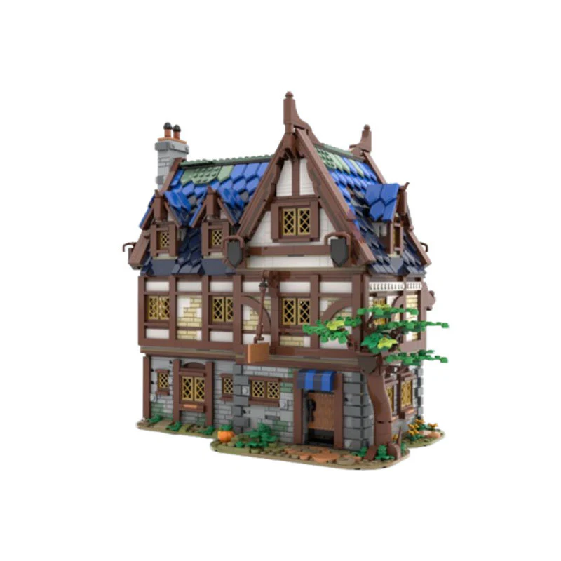 2989PCS MOC-119495 Medieval Tavern & Inn - Image 3