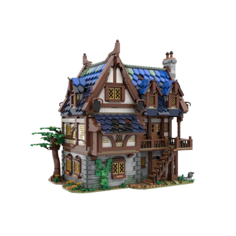 2989PCS MOC-119495 Medieval Tavern & Inn - Image 4