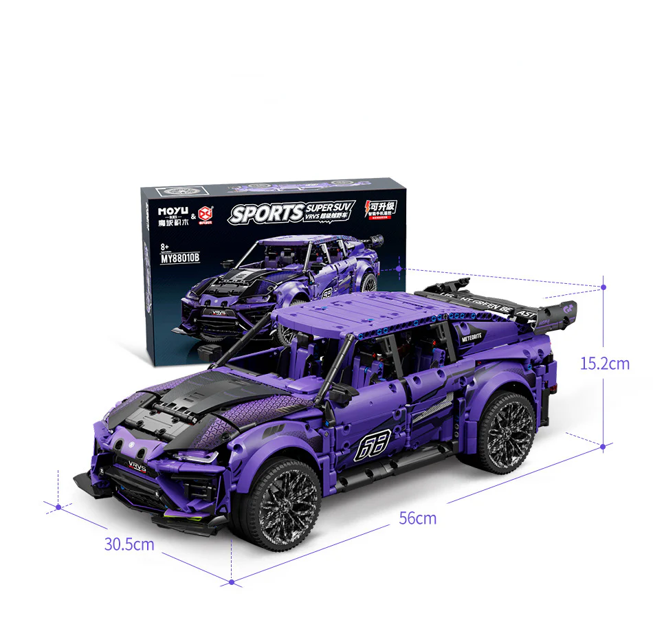 2991 PCS MOYU MY88010 MY88010B Sports Super SUV Urus 1:8 - Image 8