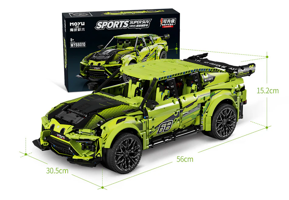 2991 PCS MOYU MY88010 MY88010B Sports Super SUV Urus 1:8 - Image 9