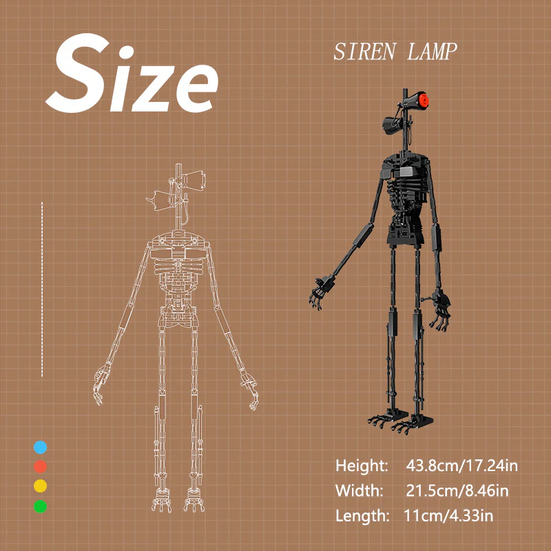 299PCS Moc Siren Head - Image 3