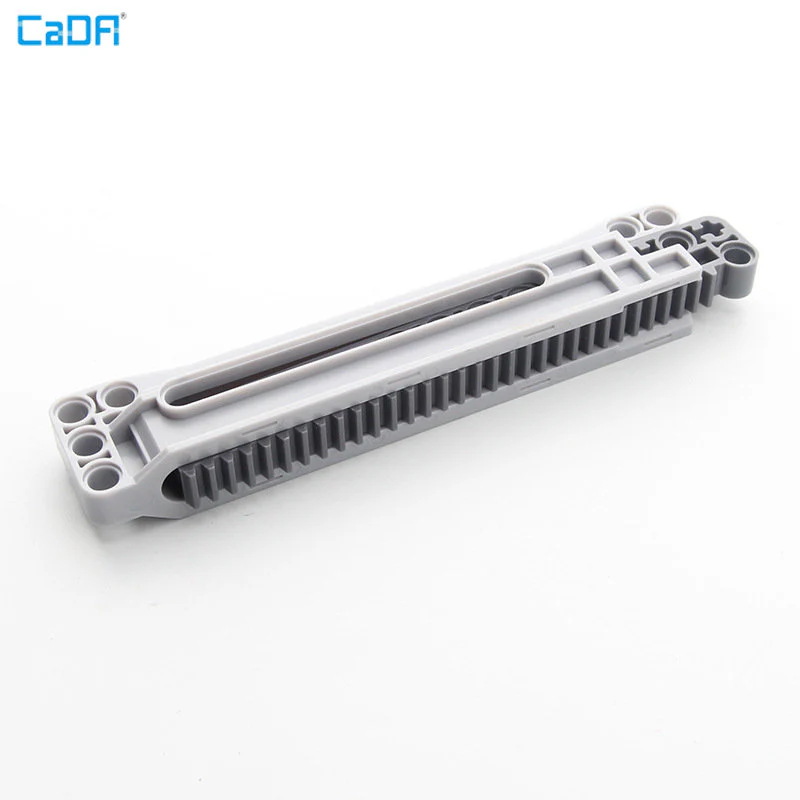 2sets 18940+18942 Gear Rack 1x14x2 Housing with Axle and Pin Holes - Image 4
