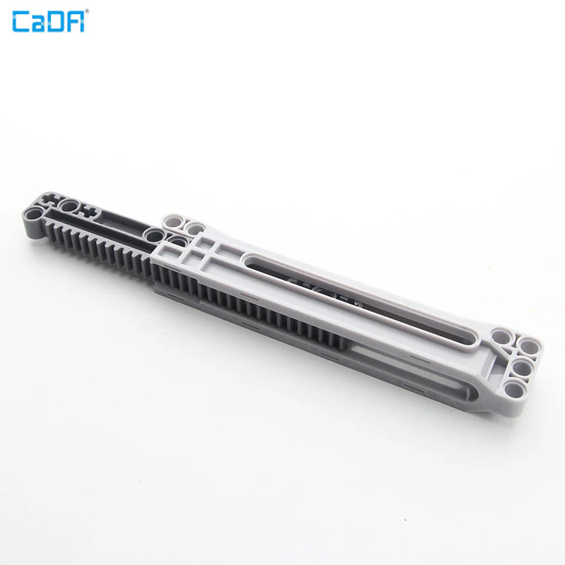 2sets 18940+18942 Gear Rack 1x14x2 Housing with Axle and Pin Holes - Image 5