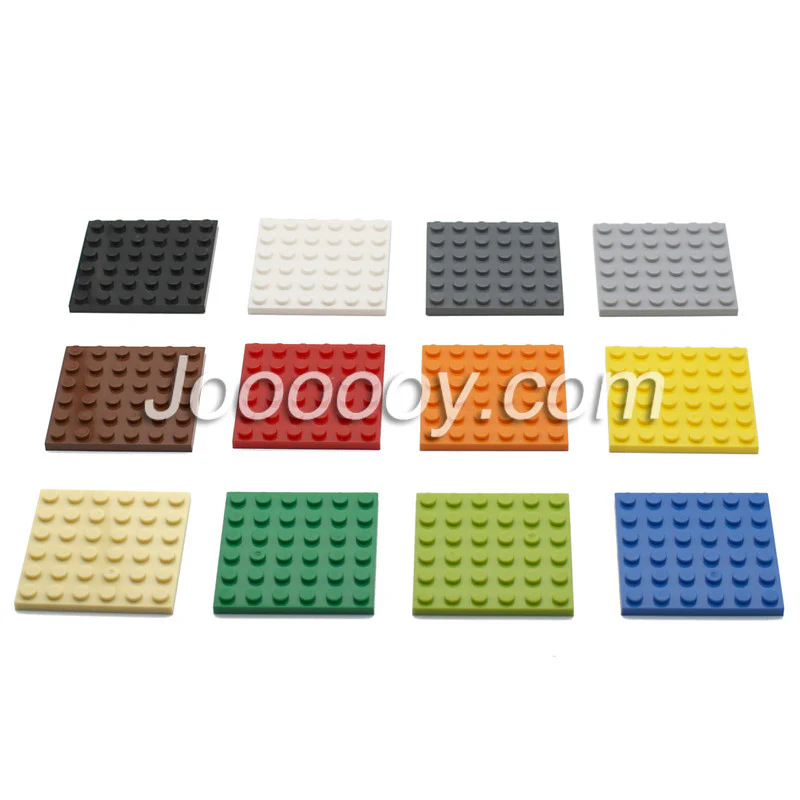 3 pcs 6*6 plates MOC bricks 3958 - Image 2