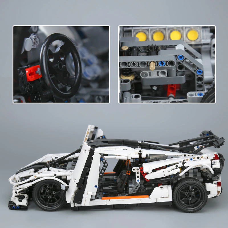 3021pcs LEPIN 23002  The Changing Racing Car Set Compatible - Image 3