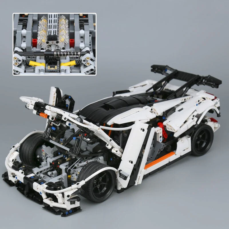 3021pcs LEPIN 23002  The Changing Racing Car Set Compatible - Image 5