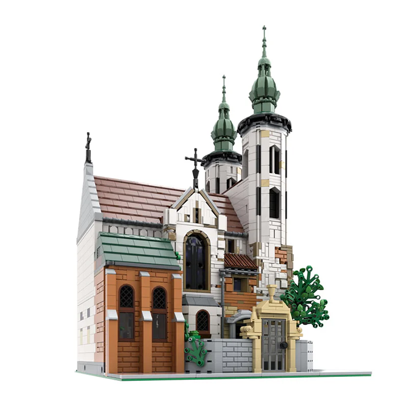 3056PCS MOC-124447 Andrew's Church - Image 2