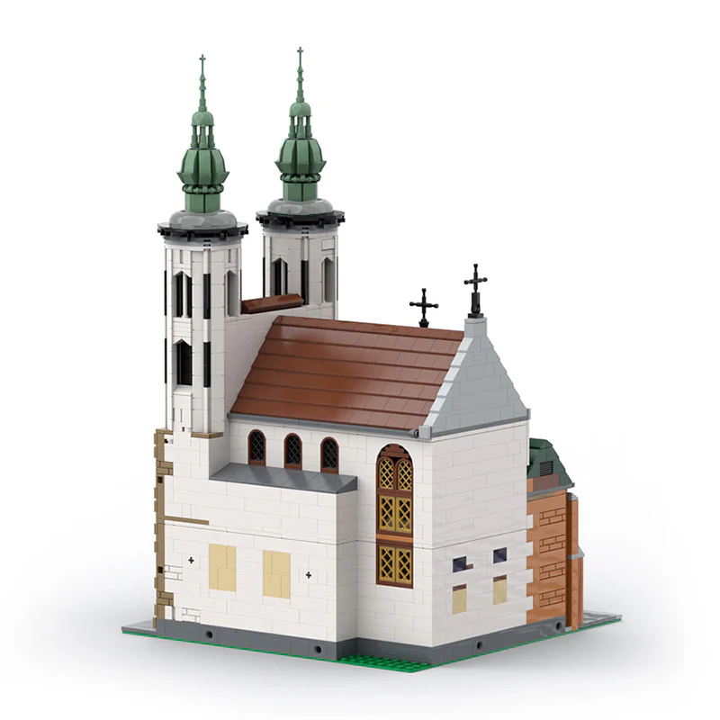 3056PCS MOC-124447 Andrew's Church - Image 3