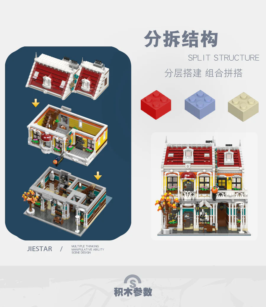 3065 pcs JIESTAR 89131 Clothing Store - Image 7