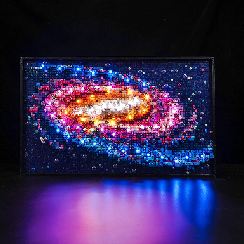 3091 pcs The Milky Way Galaxy( Dark purple background version) - Image 3