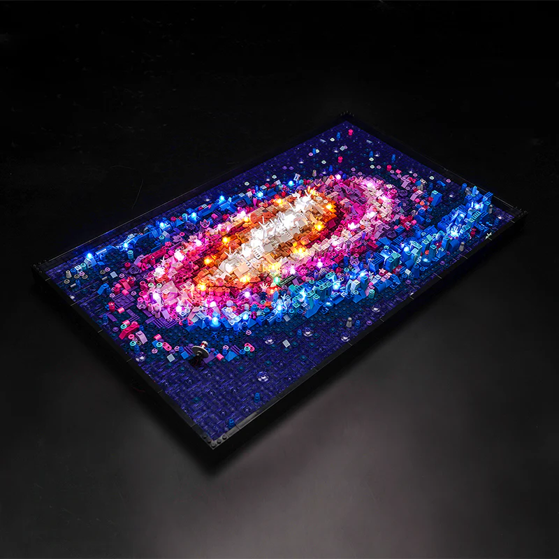 3091 pcs The Milky Way Galaxy( Dark purple background version) - Image 4