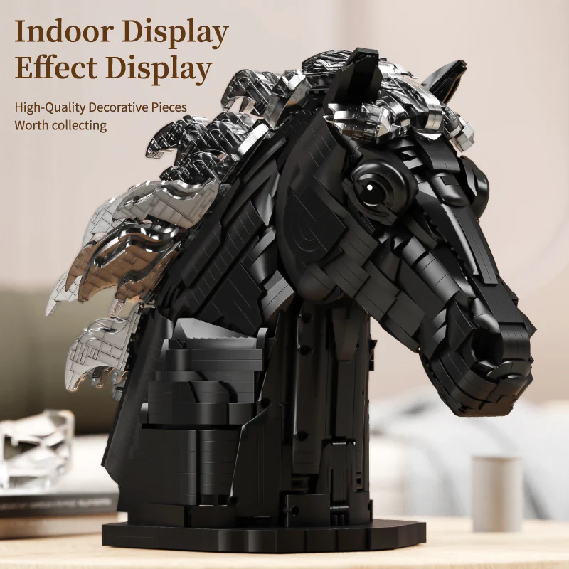 3091pcs Horse Head - Image 4