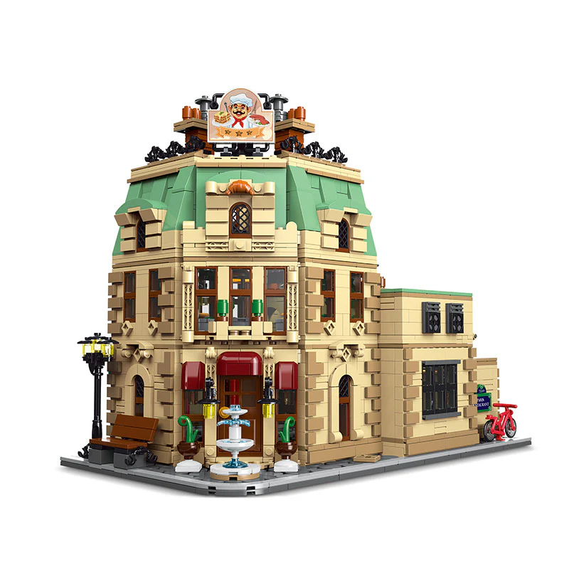 3104 pcs XMORK 10212 Parisian Restaurant - Image 3