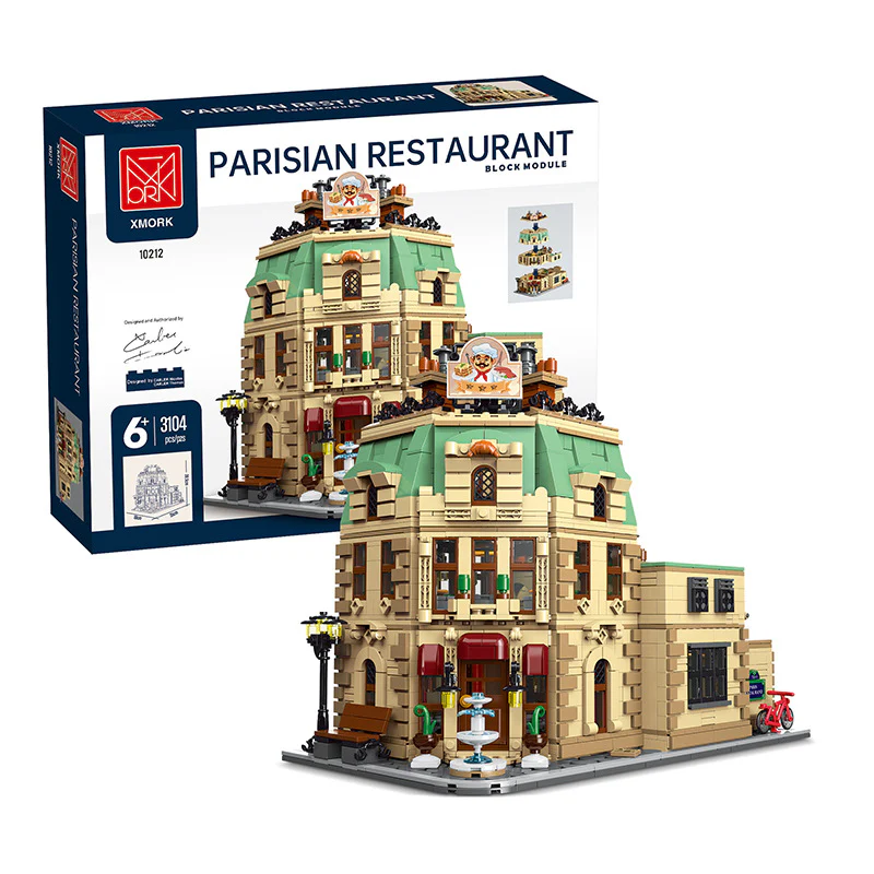 3104 pcs XMORK 10212 Parisian Restaurant - Image 4