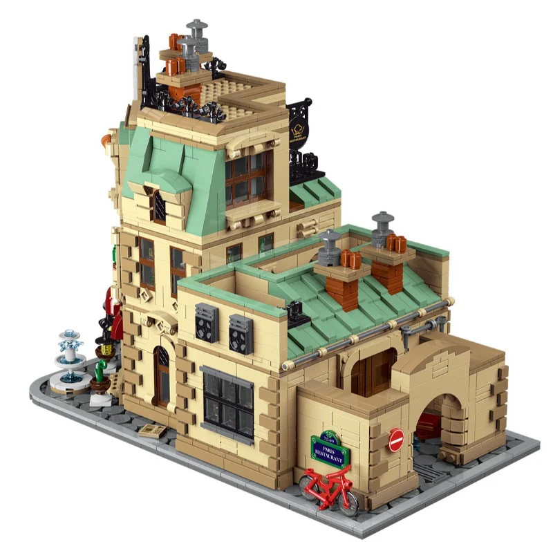 3104 pcs XMORK 10212 Parisian Restaurant - Image 5