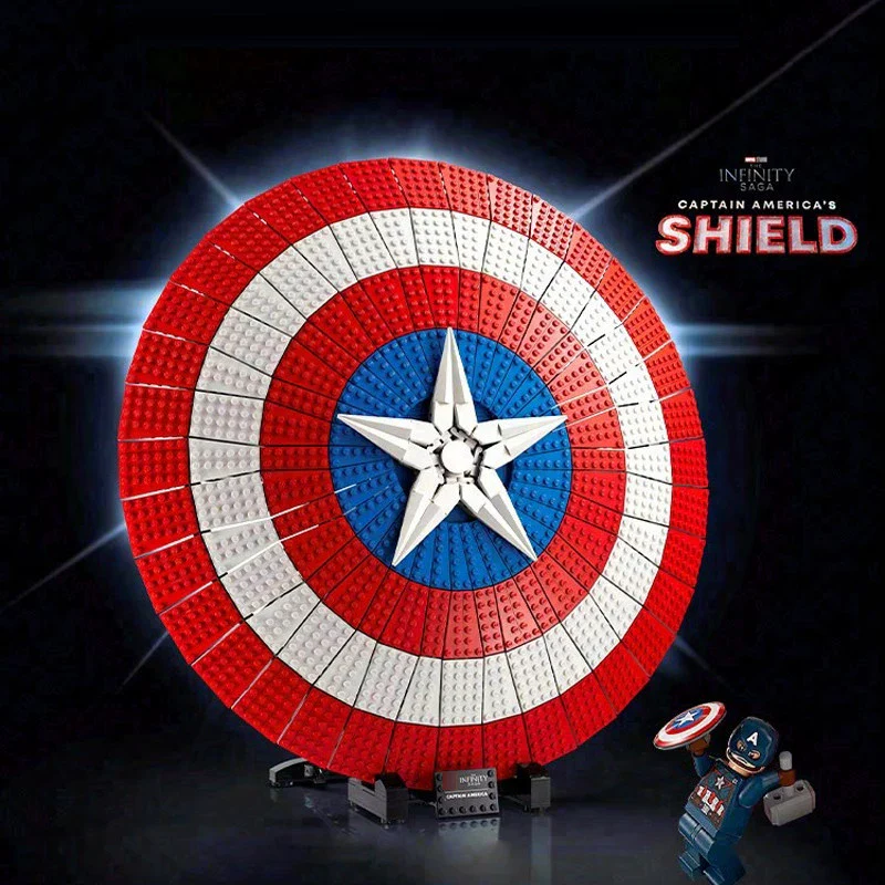 3128 pcs Buildable Captain America's Sheild - Image 2