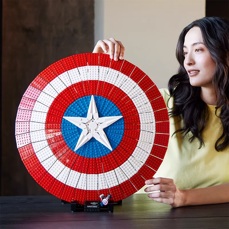 3128 pcs Buildable Captain America's Sheild - Image 3