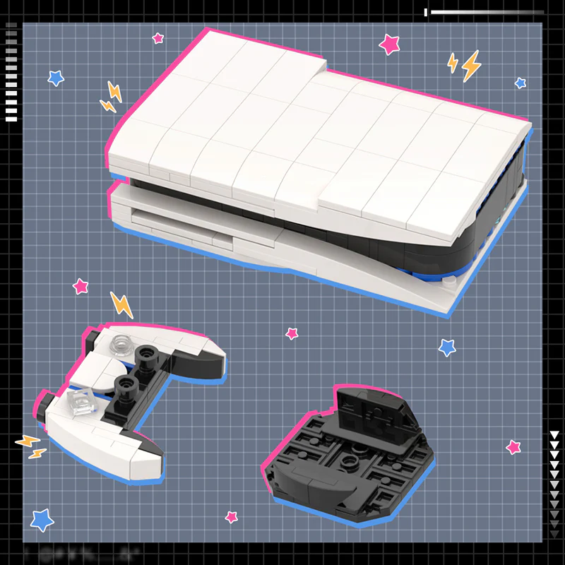313PCS MOC-79112；PlayStation 5、PS5 - Image 8