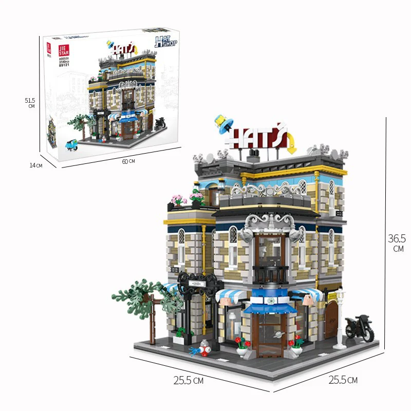 3140PCS JIESTAR 89121 Hat´s Store - Image 4