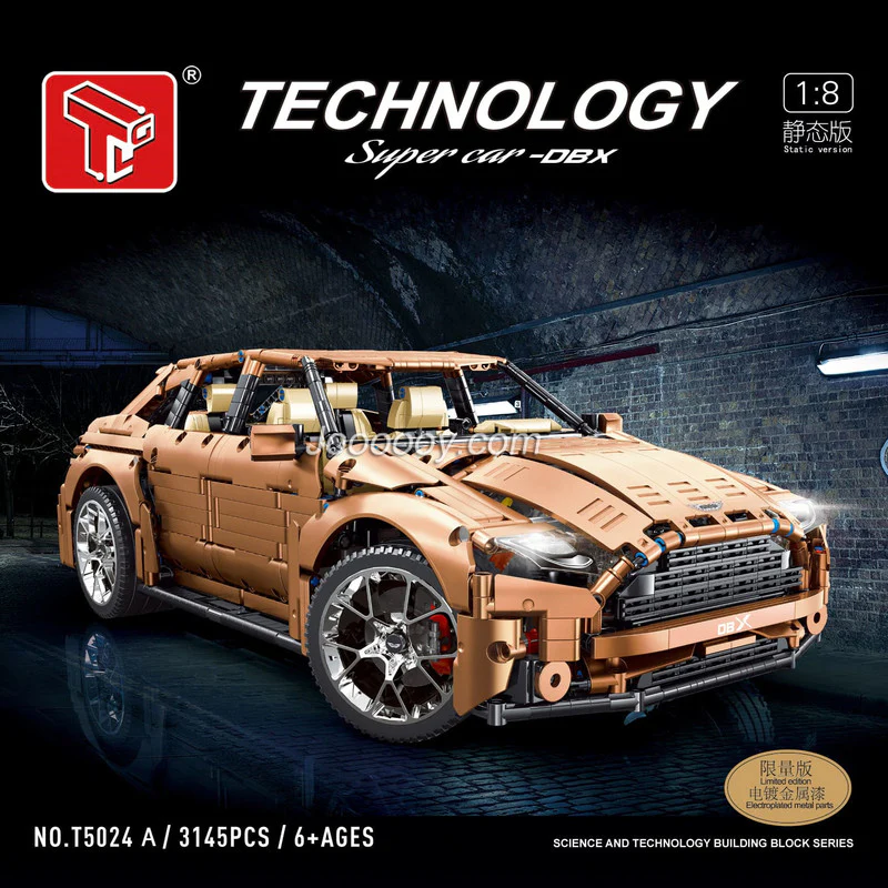 3145 PCS TGL T5024A  Aston Martin DBX 1:8 - Image 5