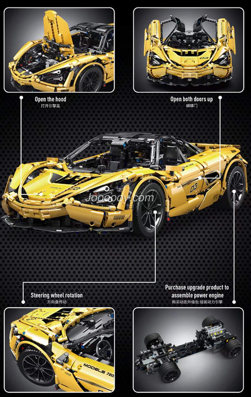 3149PCS MOULDKING 13145S McLaren 720S - Image 3