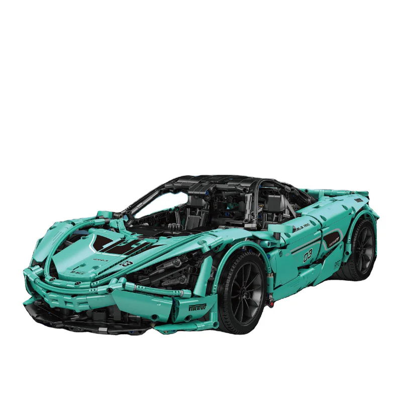 3149PCS 13167 MOULDKING McLaren 720S Tiffany Blue - Image 6