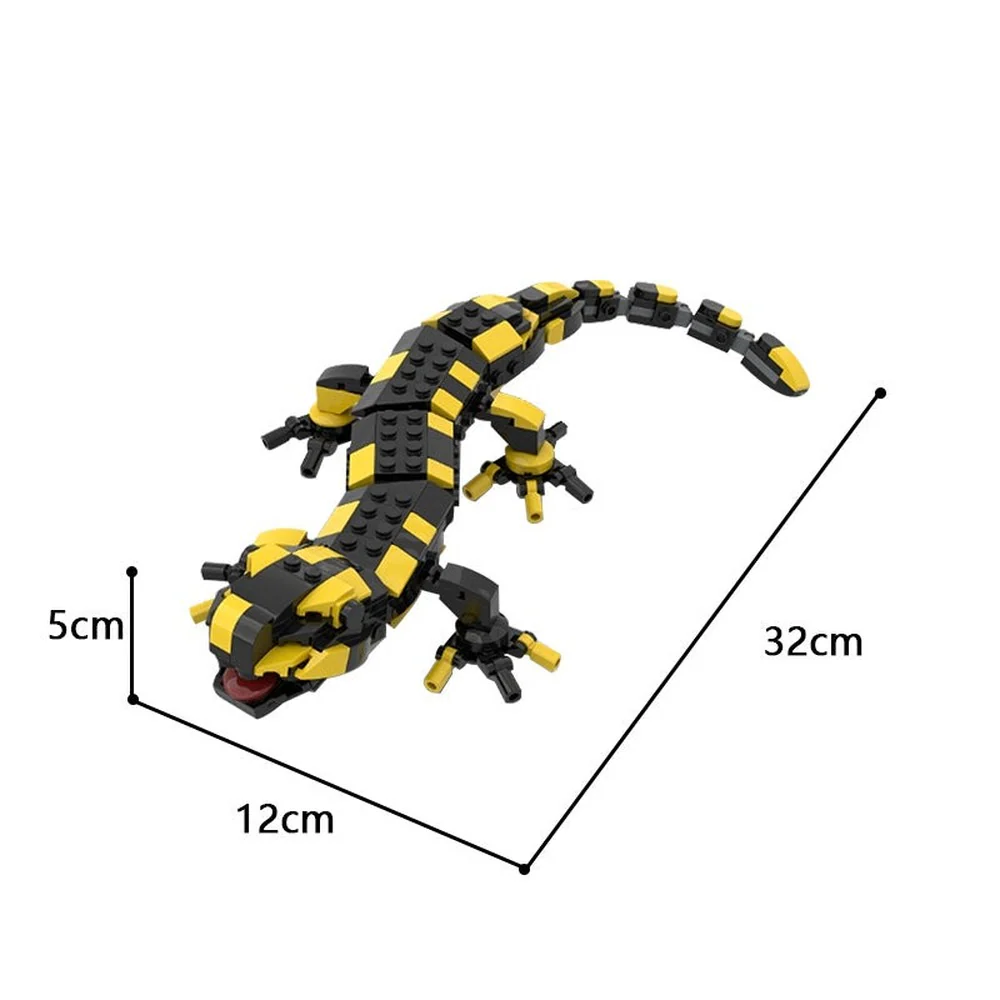 314PCS MOC-97315 Fire Salamander - Image 5