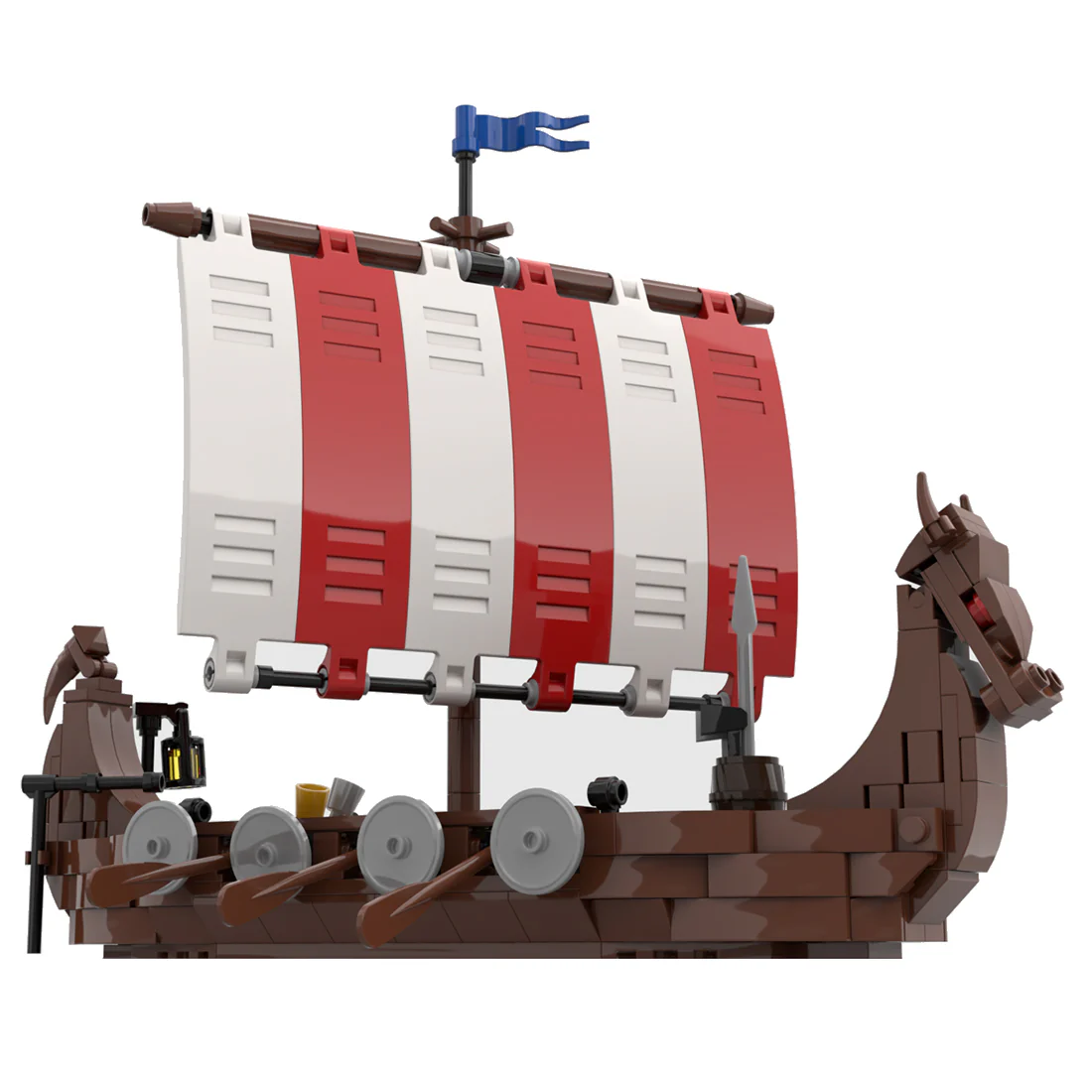 314PCS MOC-98225 Viking Longship - Image 3