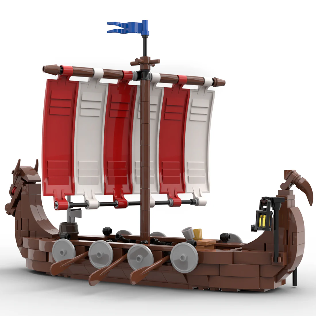 314PCS MOC-98225 Viking Longship - Image 5