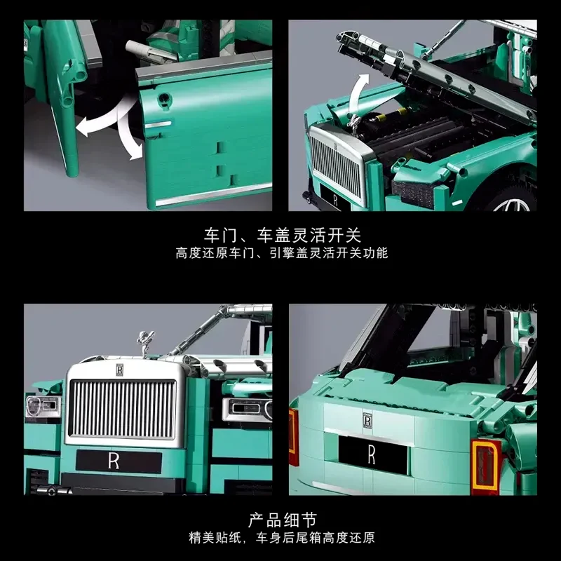 3161PCS Super18k K93 Rolls Royce Cullinan - Image 3