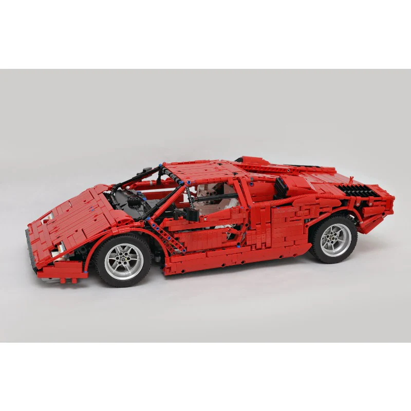 3167pcs MOC-16967 Lamborghini Countach LP400 1974 - Image 11