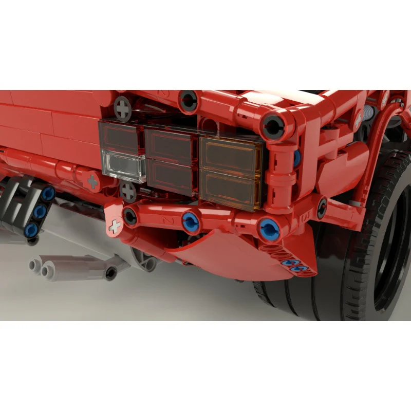 3167pcs MOC-16967 Lamborghini Countach LP400 1974 - Image 16