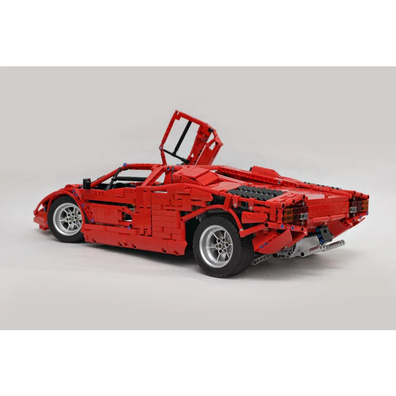 3167pcs MOC-16967 Lamborghini Countach LP400 1974 - Image 3