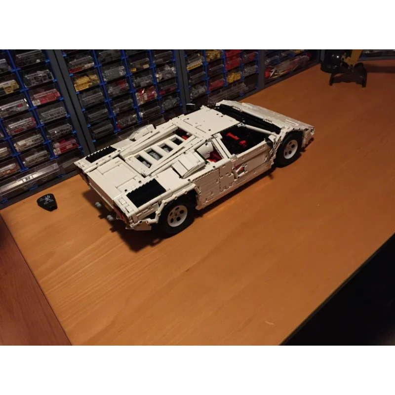 3167pcs MOC-16967 Lamborghini Countach LP400 1974 - Image 5
