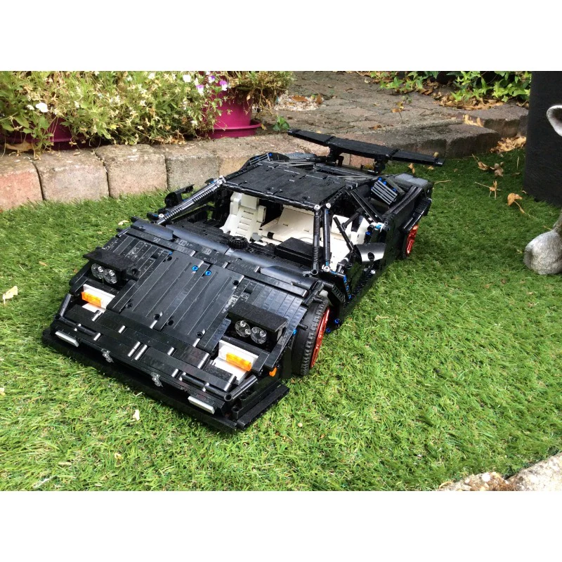 3167pcs MOC-16967 Lamborghini Countach LP400 1974 - Image 6
