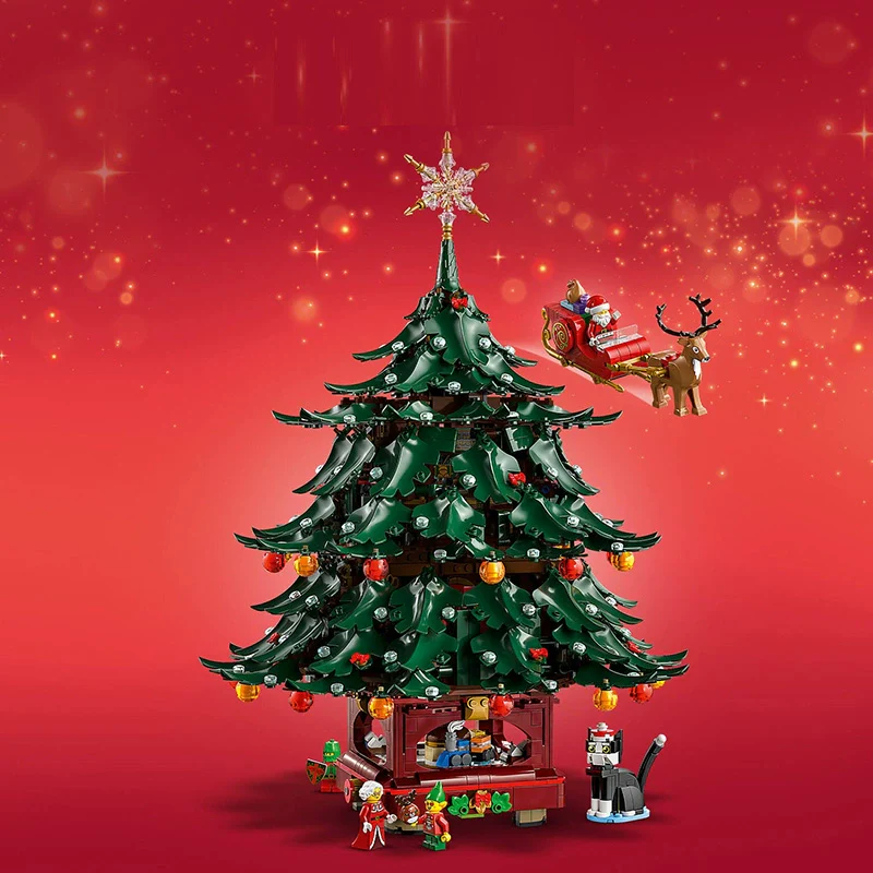3171 pcs Family Christmas Tree Decoration - Image 13