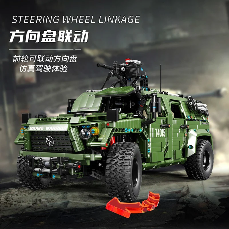 3175PCS TGL T4015 Warrior Off-road Vehicle (Static Version) - Image 3