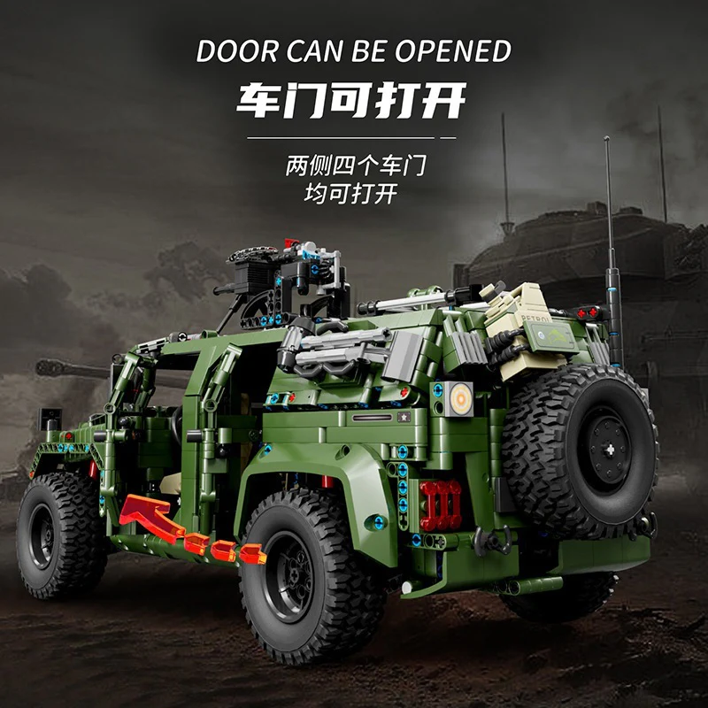 3175PCS TGL T4015 Warrior Off-road Vehicle (Static Version) - Image 4