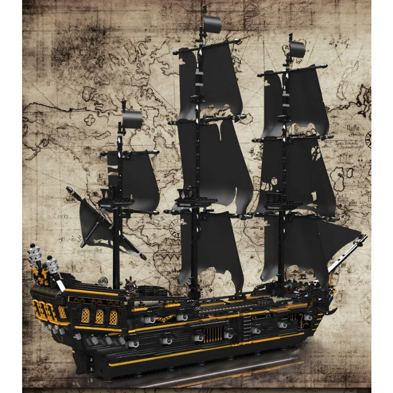 3180pcs Mouldking 13199 NO.Black Pearl No. B.P - Image 6