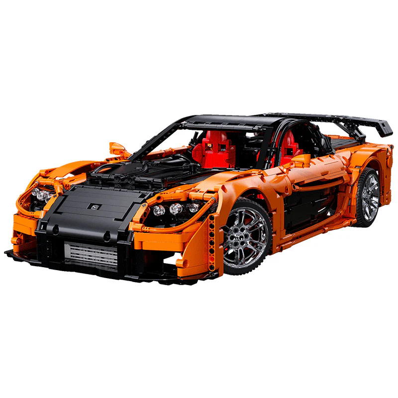 3182 pcs CaDA C61502 Han's Mazda RX-7 VeilSide Fortune 1:8 With remote control - Image 10