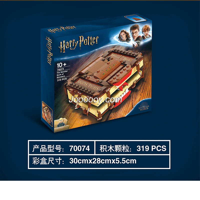 319PCS 70074 Monster Book of Monsters - Image 3