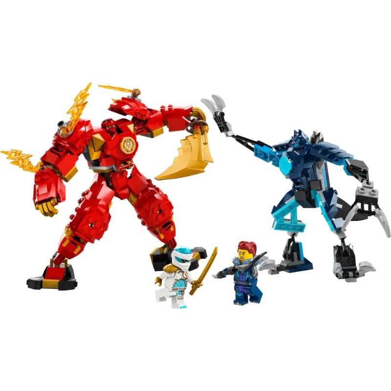 322 pcs Kai's Elemental Fire Mech - Image 2