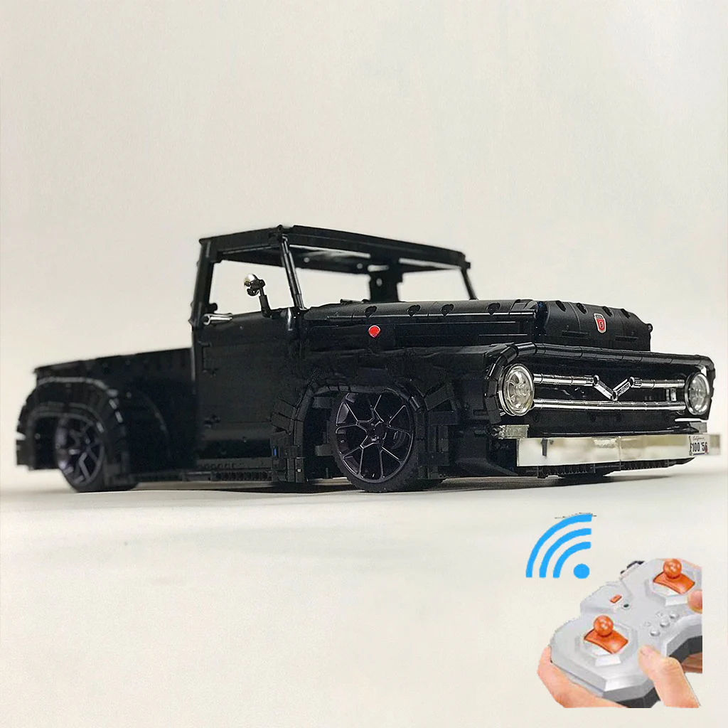 3236pcs MOC-37562 F100 car Technical set Model with chrome part - Image 10