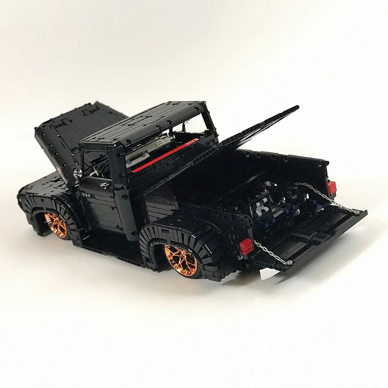 3236pcs MOC-37562 F100 car Technical set Model with chrome part - Image 5