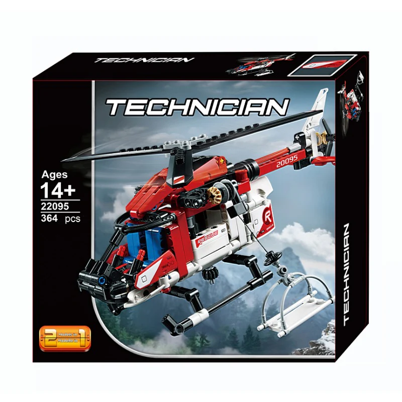 325 pcs Rescue Helicopter - Image 2