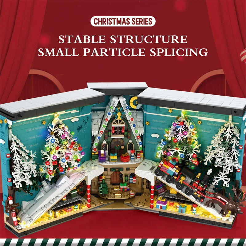 3260PCS Reobrix 66033 Merry Christmas - Image 2
