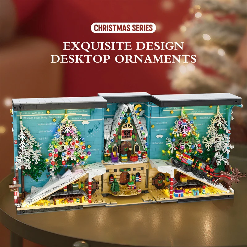 3260PCS Reobrix 66033 Merry Christmas - Image 3