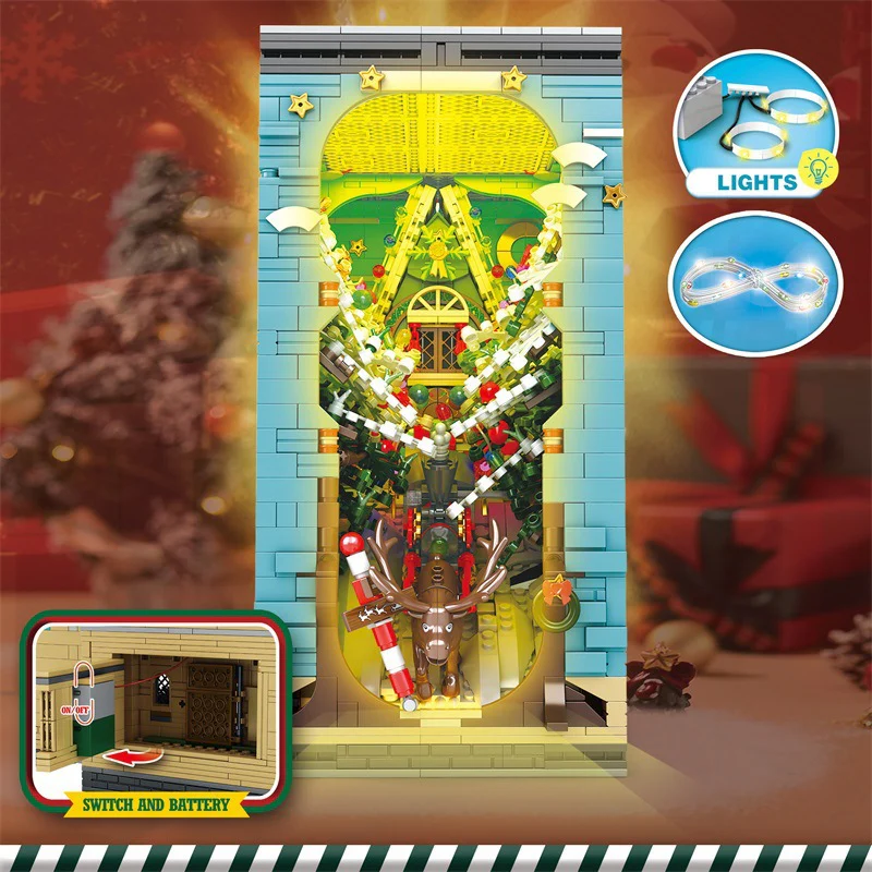 3260PCS Reobrix 66033 Merry Christmas - Image 4